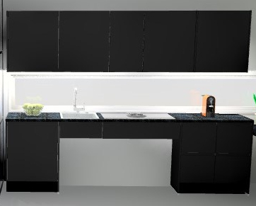 Villa Mikael esteetön keittiö